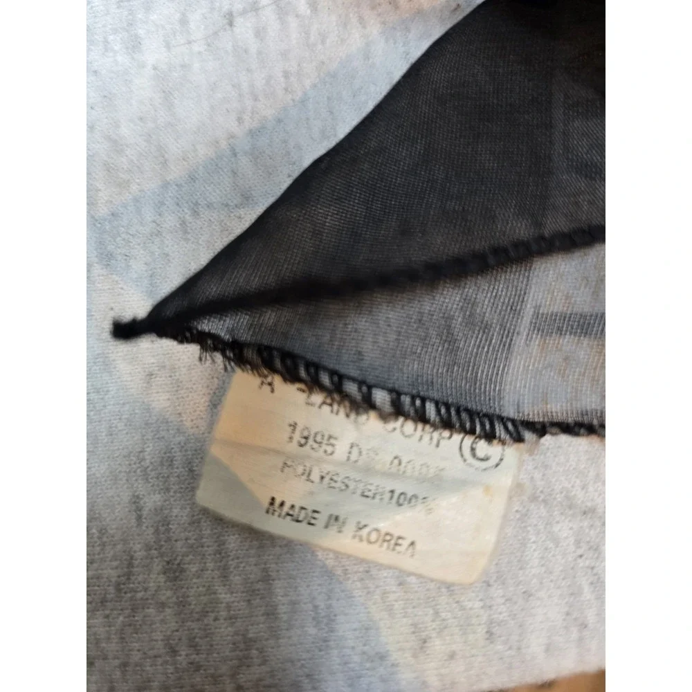 A-land Corp Noahs Ark Scarf From 1995 Animals Boat Biblical
